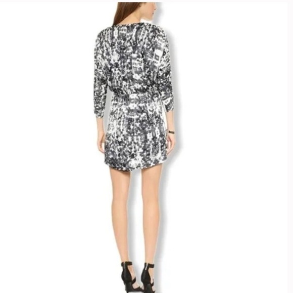 PARKER Catalina Draped Mini Dress In Gazette Size S - Picture 12 of 13